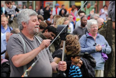 Massed Choir at Water Aid, Riverside Festival, Leicester, June 2010