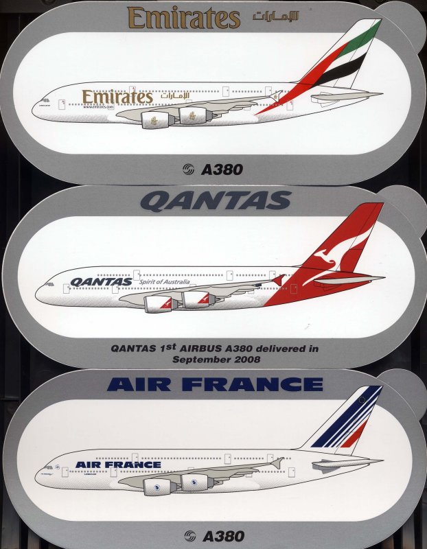 A380s QF-AF-EK.