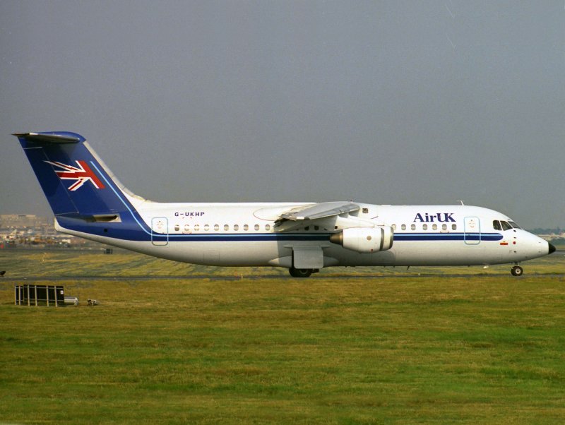 Bae146-300 G-UKHP