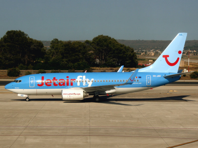 B737-700  OO-JAS
