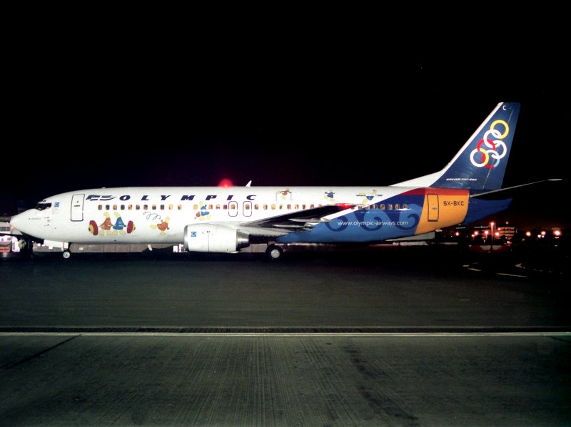 B737-400  SX-BKC