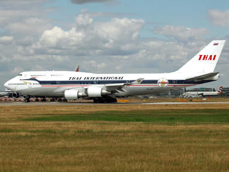 B747-400  HS-TGP