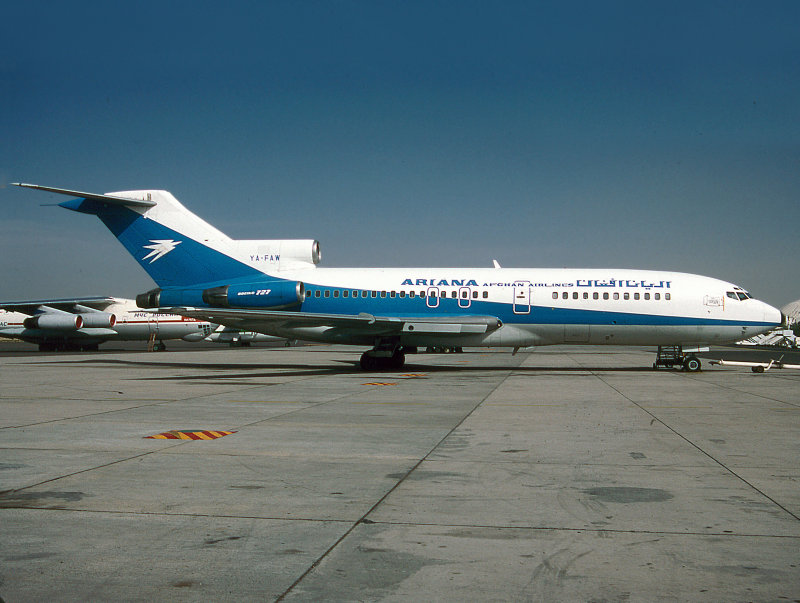 B727-100  YA-FAW