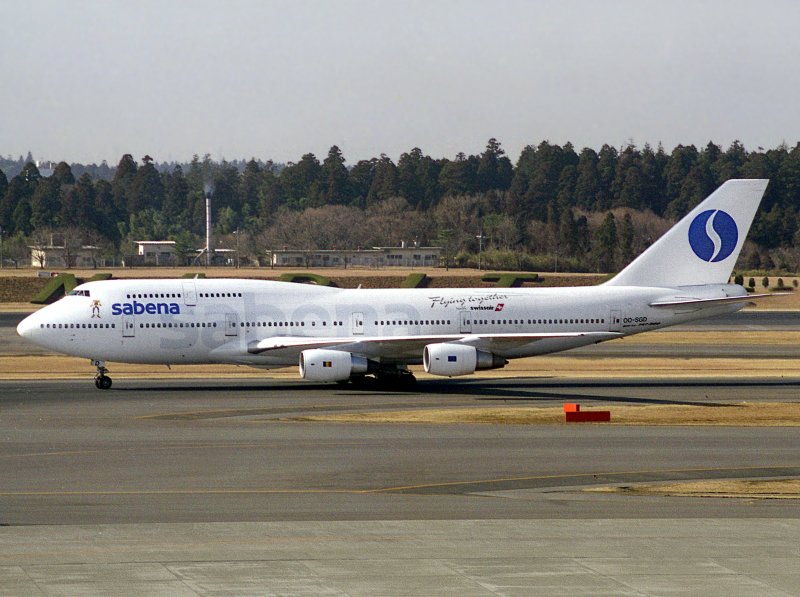 B747-300  OO-SGD  