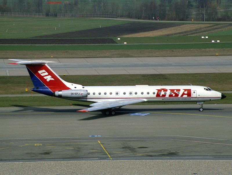 TU-134A  OK-EFJ