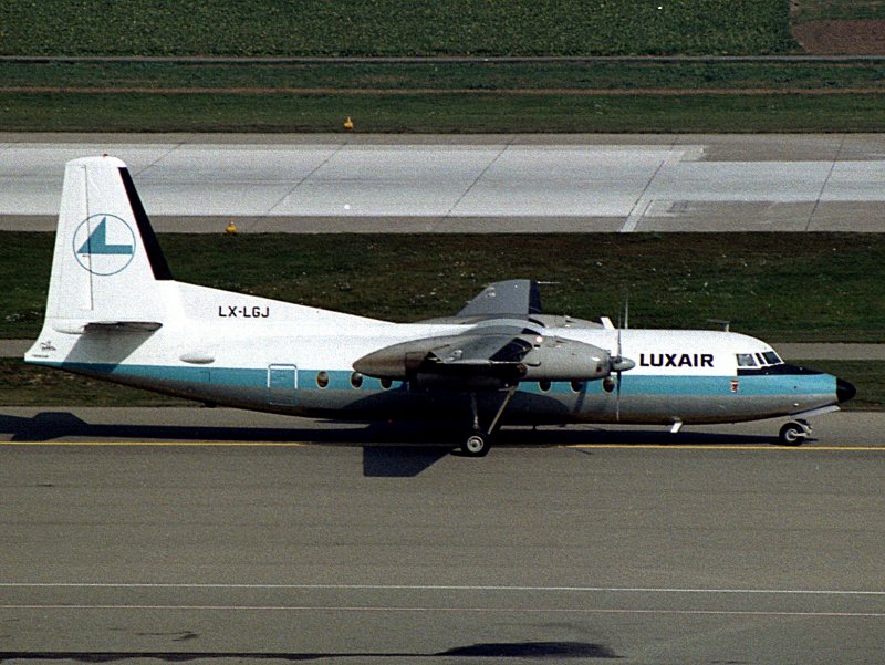 Fokker FK-27 LX-LGJ