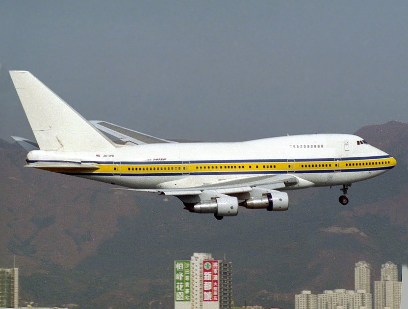 B747-SP  ZS-SPB