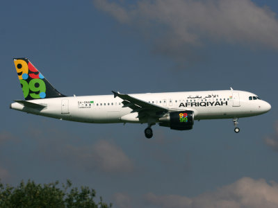 A320 5A-ONA 