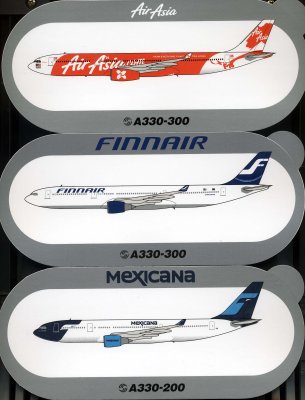 A330 200-300 stickers
