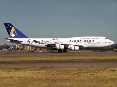 at SYD in 1999, with the Olympic logos.