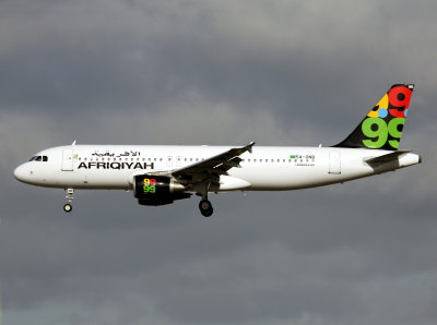 A320  5A-ONB