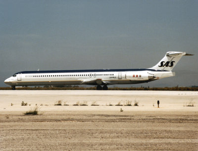MD-83 LN-RLG