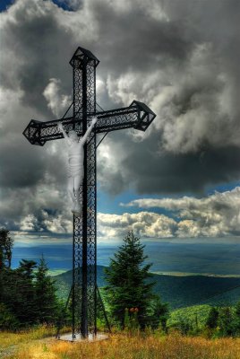 La croix du mont-St-Joseph    Mgantic