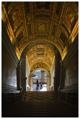 Stair way in Palazzo Ducale