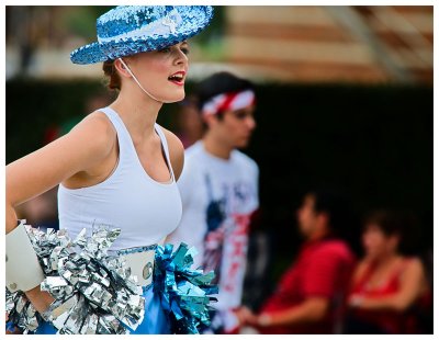 Lead cheerleader