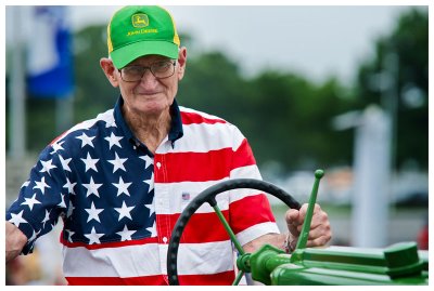 Patriotic farmer