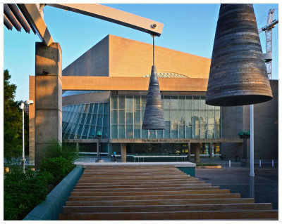 Myerson Symphony Center viewing from cross the street