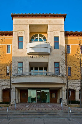 Front door of City Hall