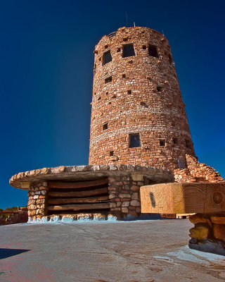 Watch tower at Desert View