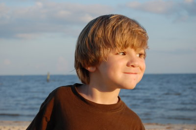 Evan Smirking Beach