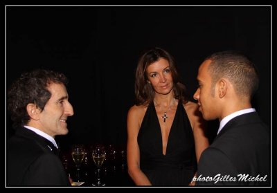 Concept-Car Show PARIS 2009 VIP Access with Alain Prost and Lewis Hamilton