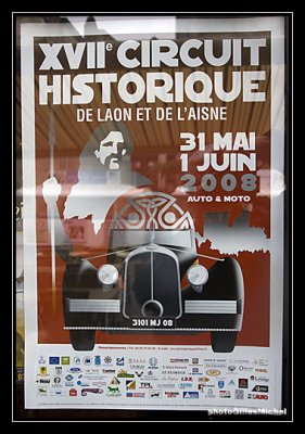 Historic Cars Show / Circuit Auto Historique de Laon 2008