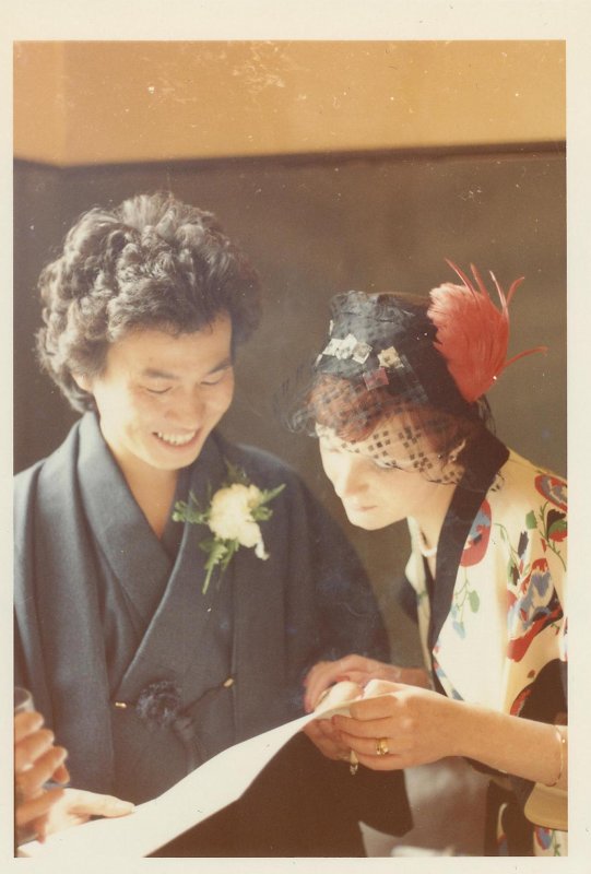 Fumio Kawashima and Krissys wedding,  Bondstreet Top Stylist