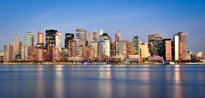 Lower Manhattan at Twilight