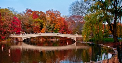 The Bow Bridge in Autumn