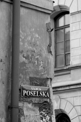 ul. Poselska street corner