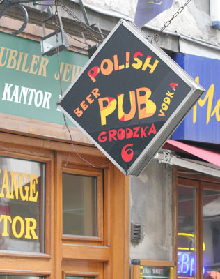 A traditional Polish pub!