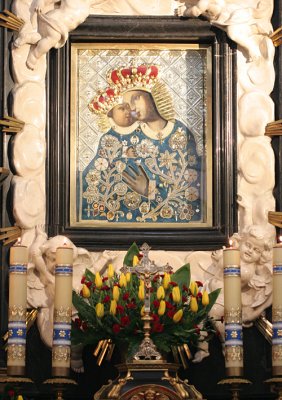 Painting of the Virgin Mary in the Benedictine Monastery