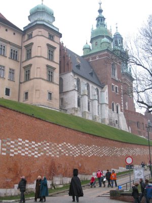 Main entrance to Wawel