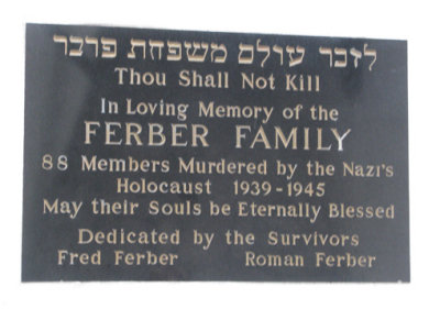 Commemorative Plaque