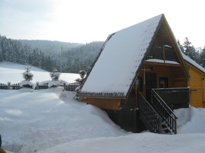 The chalet next to ours...