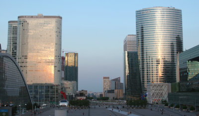 La Defense - the main business district of Paris