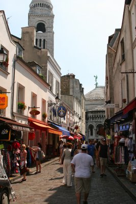 Montmartre streets