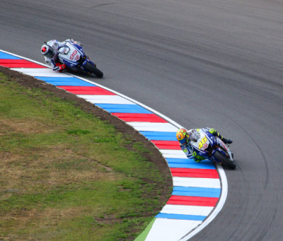 Rossi and Lorenzo