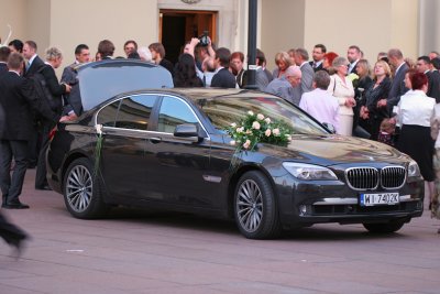 Wedding car - Bmw 750