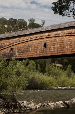 Covered Bridge over the Yuba River