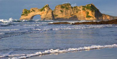 Wharariki Beach