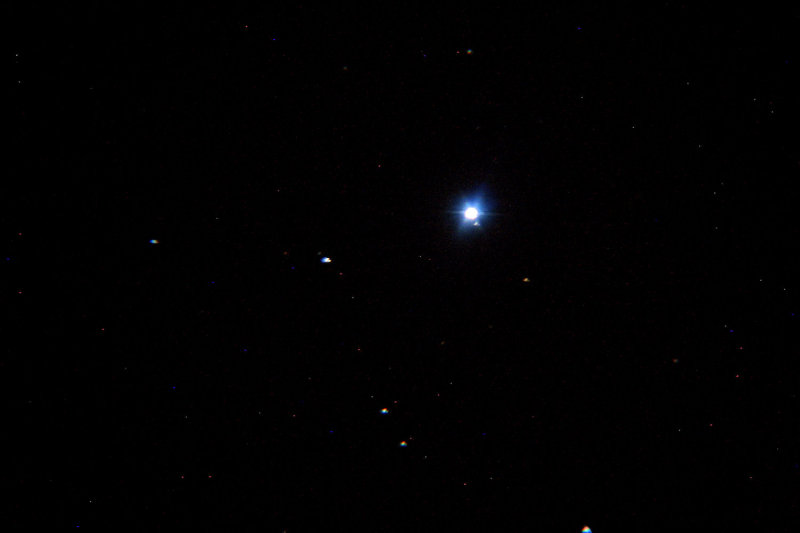 The Star Rigel In Orion