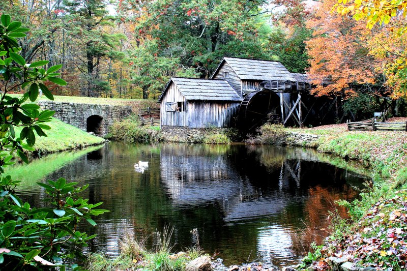   Mabry  Mill  VA . Fall 10/18/08