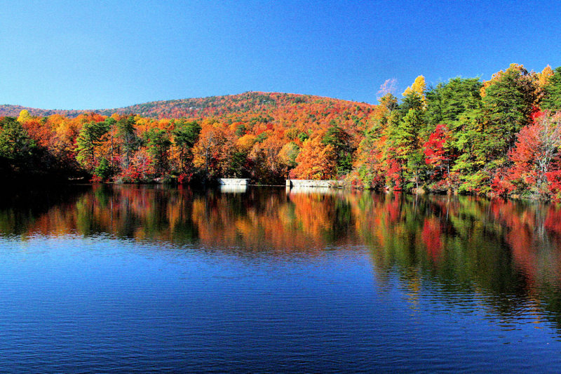 The Lake At  Hanging Rock State Park NC. / 11/02/08