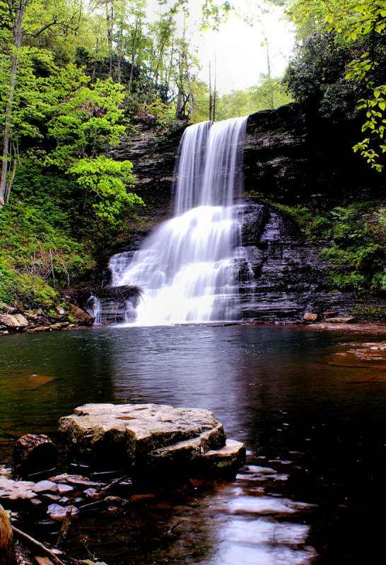 Cascades Falls 66 Ft On Littler Stony Creek VA.