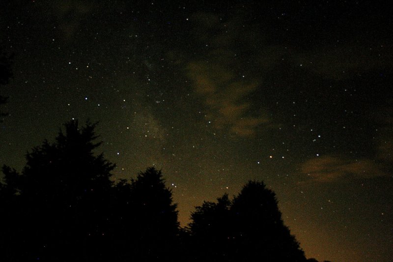 Part of the Constellations Scorpius & Sagittarius, Made At Stone Mt. Camping