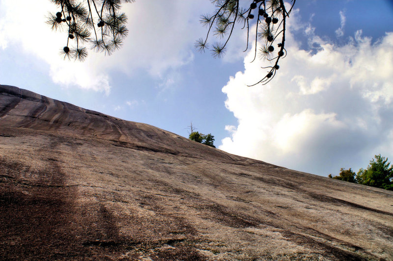 North side of Stone Mountain, no trails to is part of the Mt.