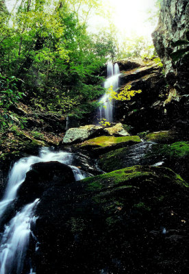 Millstone Falls TN. On Millstone Creek 25 to 35 ft.