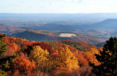 Wolf Rock at Stone Mountain From the  Blue Ridge Park Way