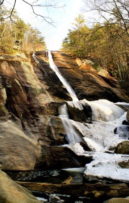 Stone Mountain Falls About 200 Ft./Winter 1/22/08